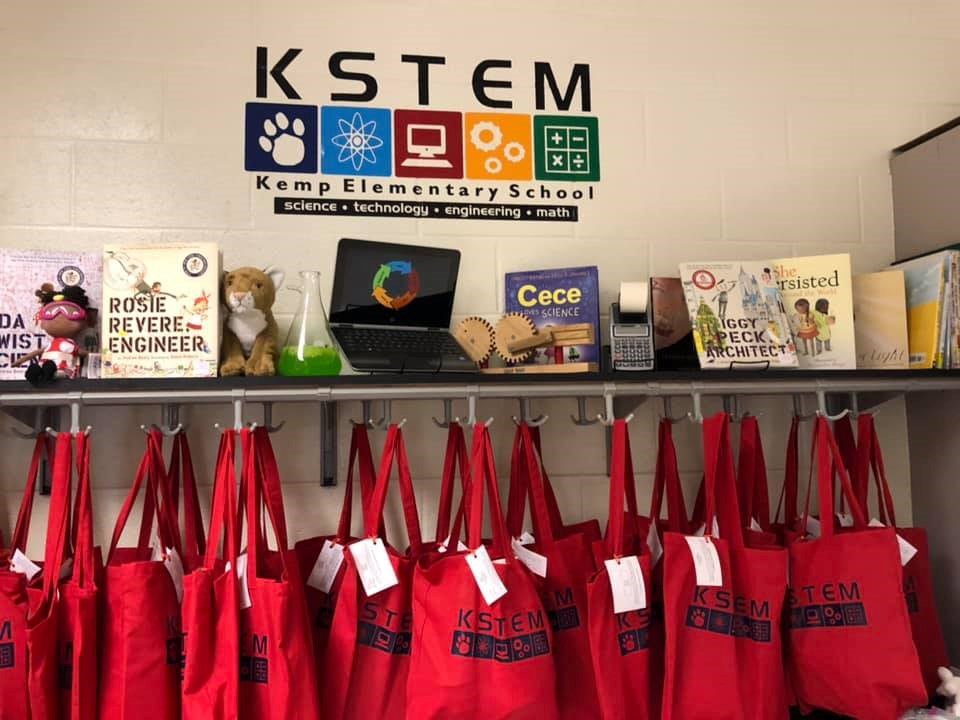 Picture of STEM bags for teacher use